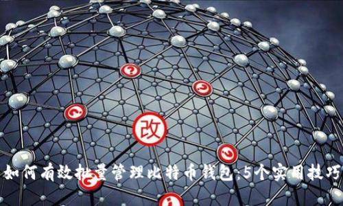 如何有效批量管理比特币钱包：5个实用技巧