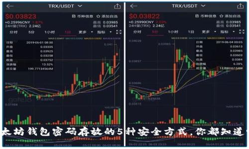 以太坊钱包密码存放的5种安全方式，你都知道吗？