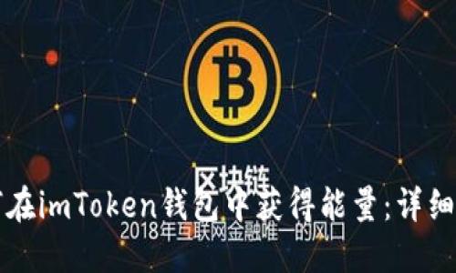 如何在imToken钱包中获得能量：详细指南